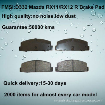 OE quality MAZDA 323 brake pad D332